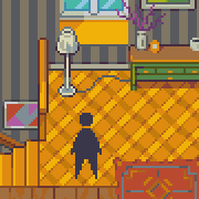 Pixel art Cozy location